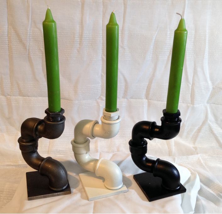 Ketten-Kerzenständer